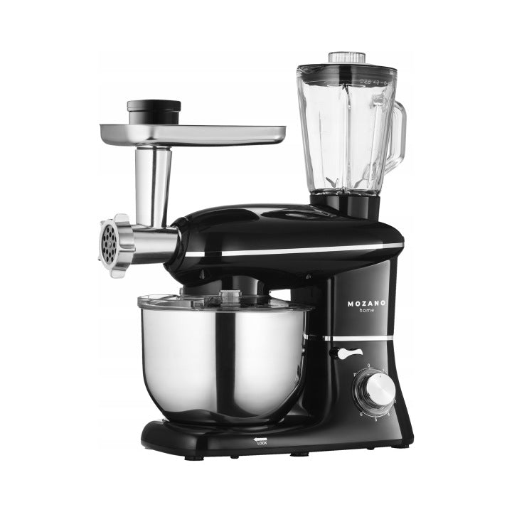 Mozano Robot kuchenny planetarny Mozano Kitchen Assistent 8w1 6,2l 2000W czarny(Robot kuchenny planetarny Mozano Kitchen Assistent 8w1 6)