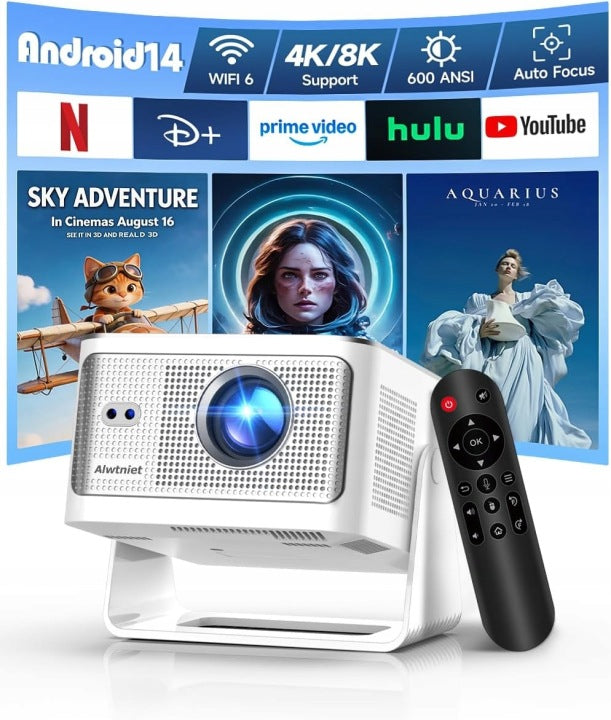 Magcubic PROJEKTOR 4K RZUTNIK LED OBROTOWY ANDROID PRZENOŚNY HY350 MAX SMART(580 lm'/PROJEKTOR 4K RZUTNIK LED OBROTOWY ANDROID PRZENOŚNY HY350 MAX SMART')