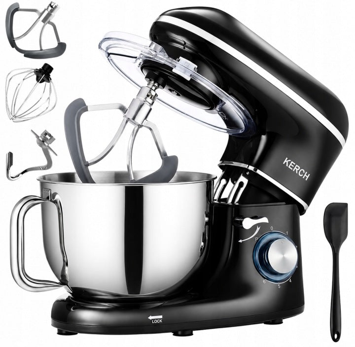 Kerch ROBOT KUCHENNY PLANETARNY MIKSER Z MISĄ KERCH MYCHEF 4000W BLACK 6,2L(ROBOT KUCHENNY PLANETARNY MIKSER Z MISĄ KERCH MYCHEF 4000W BLACK 6)