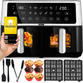 Yoer Frytkownica beztłuszczowa Dwukomorowa 10L Air Fryer Yoer 2850W 10 programów(Frytkownica beztłuszczowa Dwukomorowa 10L Air Fryer Yoer 2850W 10 programów')