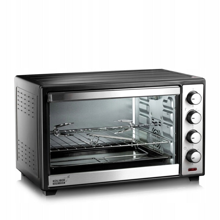 Koliber PIEKARNIK ELEKTRYCZNY 48L TERMOOBIEG ROŻNO GRILL WOLNOSTOJĄCY MINI(PIEKARNIK ELEKTRYCZNY 48L TERMOOBIEG ROŻNO GRILL WOLNOSTOJĄCY MINI')