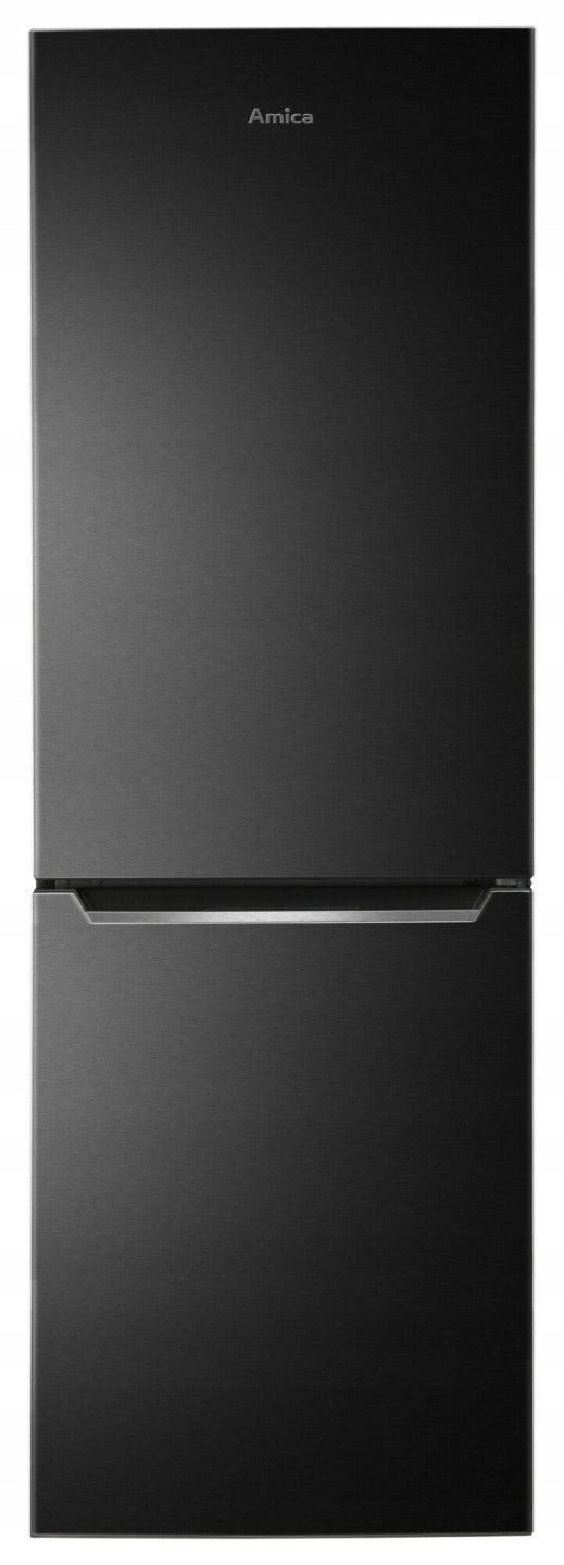 Lodówka AMICA FK2695.4FTHAA 170cm Czarny inox Total NoFrost SlimSize