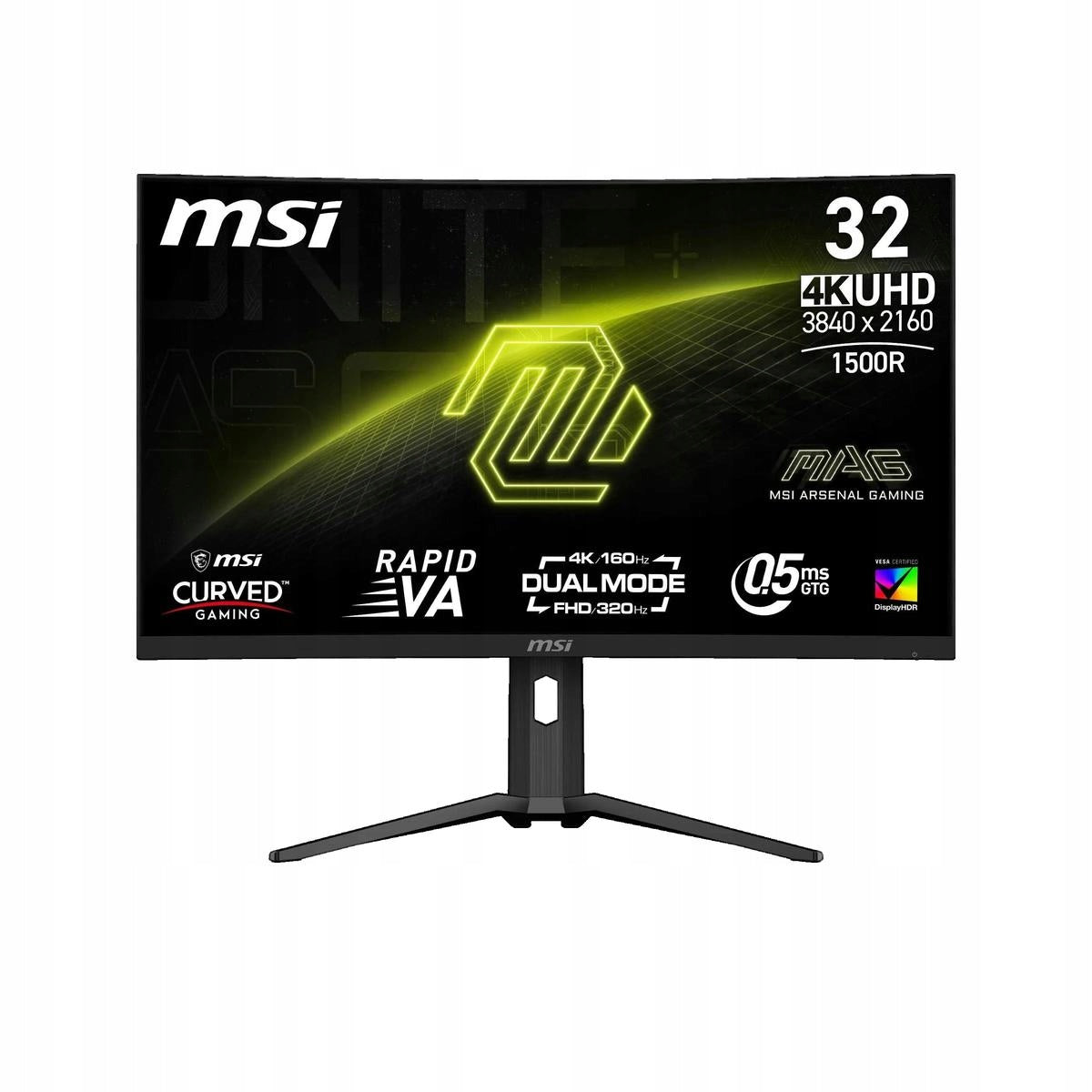 MSI Monitor LCD MSI MAG 321CUPDFDE 31,5  3840 x 2160 px VA