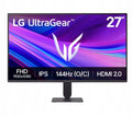 LG Monitor 27 cali LG UltraGear 27G411A FHD IPS 120Hz / 144Hz O/C 1ms