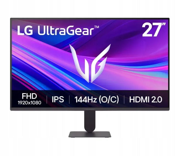 LG Monitor 27 cali LG UltraGear 27G411A FHD IPS 120Hz / 144Hz O/C 1ms